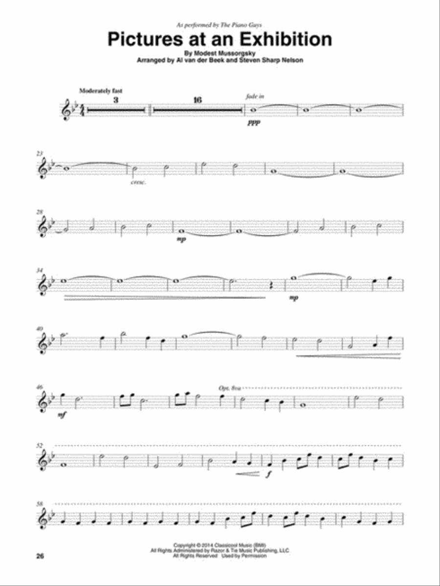 The Piano Guys - Wonders The Piano Guys - Wonders Violin Solo scores gallery preview page 4