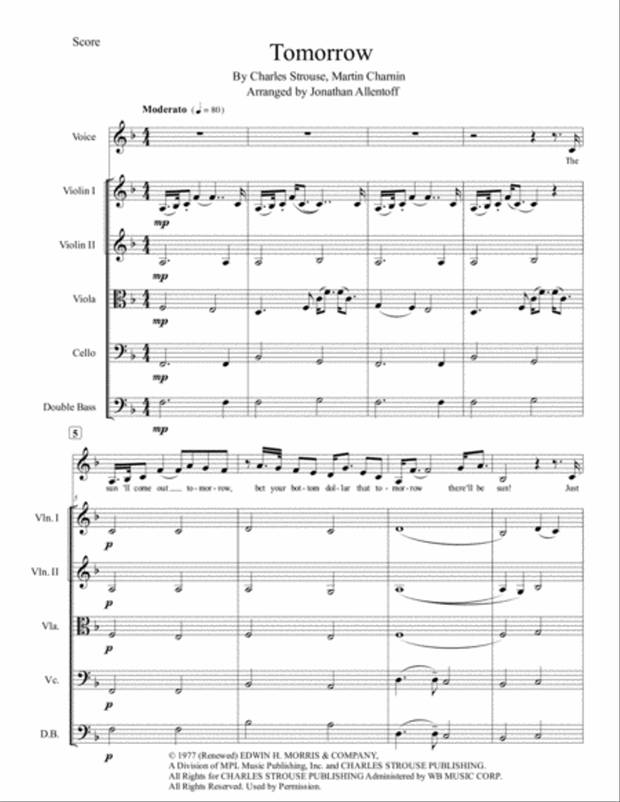 Tomorrow Small Ensemble scores gallery preview page 2