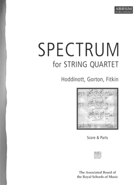 Spectrum for String Quartet, Score & Parts
