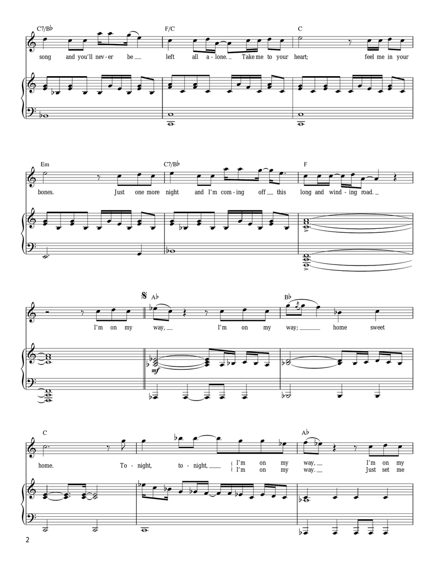 Home Sweet Home Home Sweet Home Piano, Vocal, Guitar scores gallery preview page 2