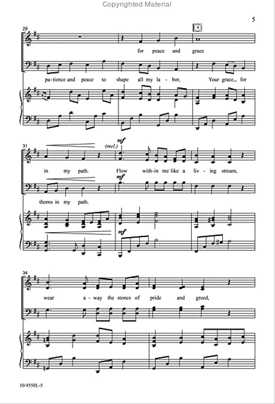 Before You I Kneel Before You I Kneel 4-Part scores gallery preview page 5