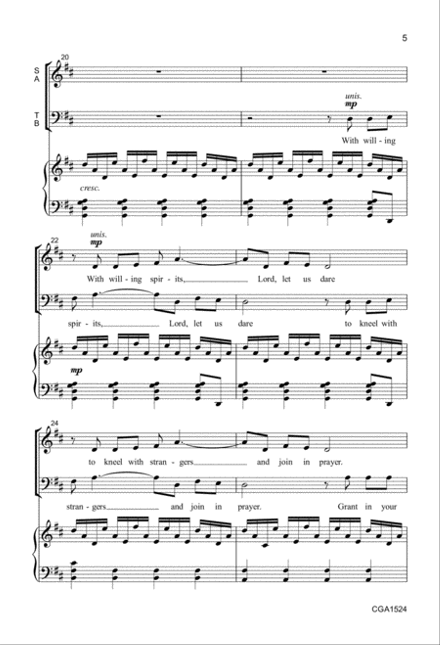 The Day Is Coming The Day Is Coming 4-Part scores gallery preview page 4