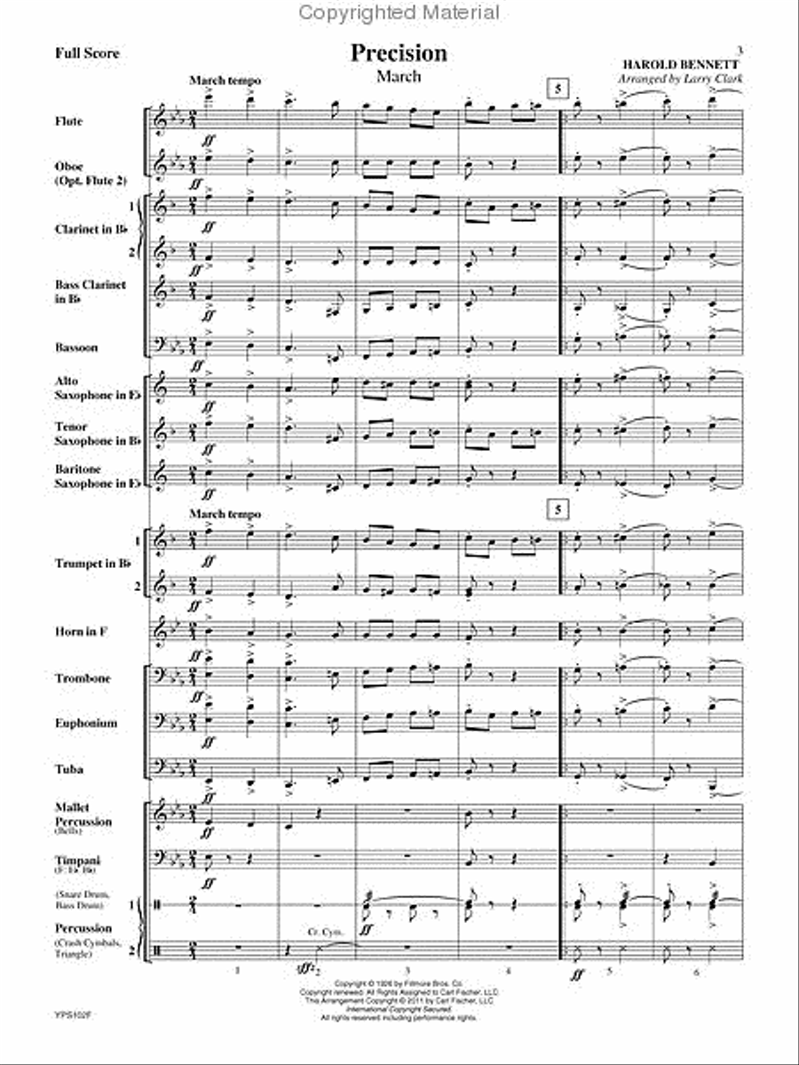Precision Precision Concert Band scores gallery preview page 2