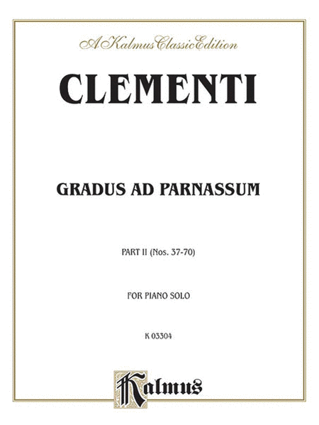 Gradus ad Parnassum, Volume II