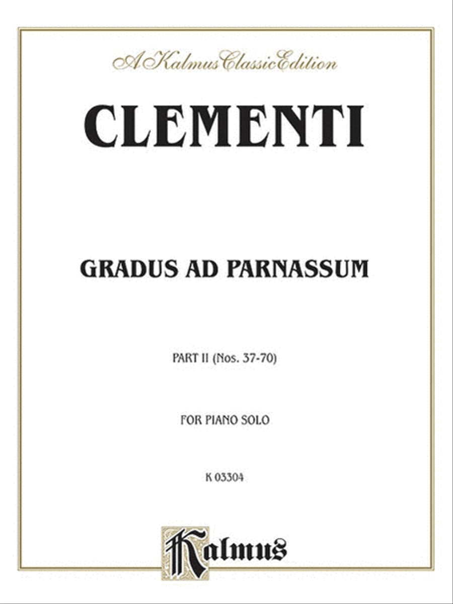Gradus ad Parnassum, Volume 2 Piano Method scores gallery preview page 1