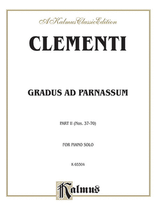 Book cover for Gradus ad Parnassum, Volume 2