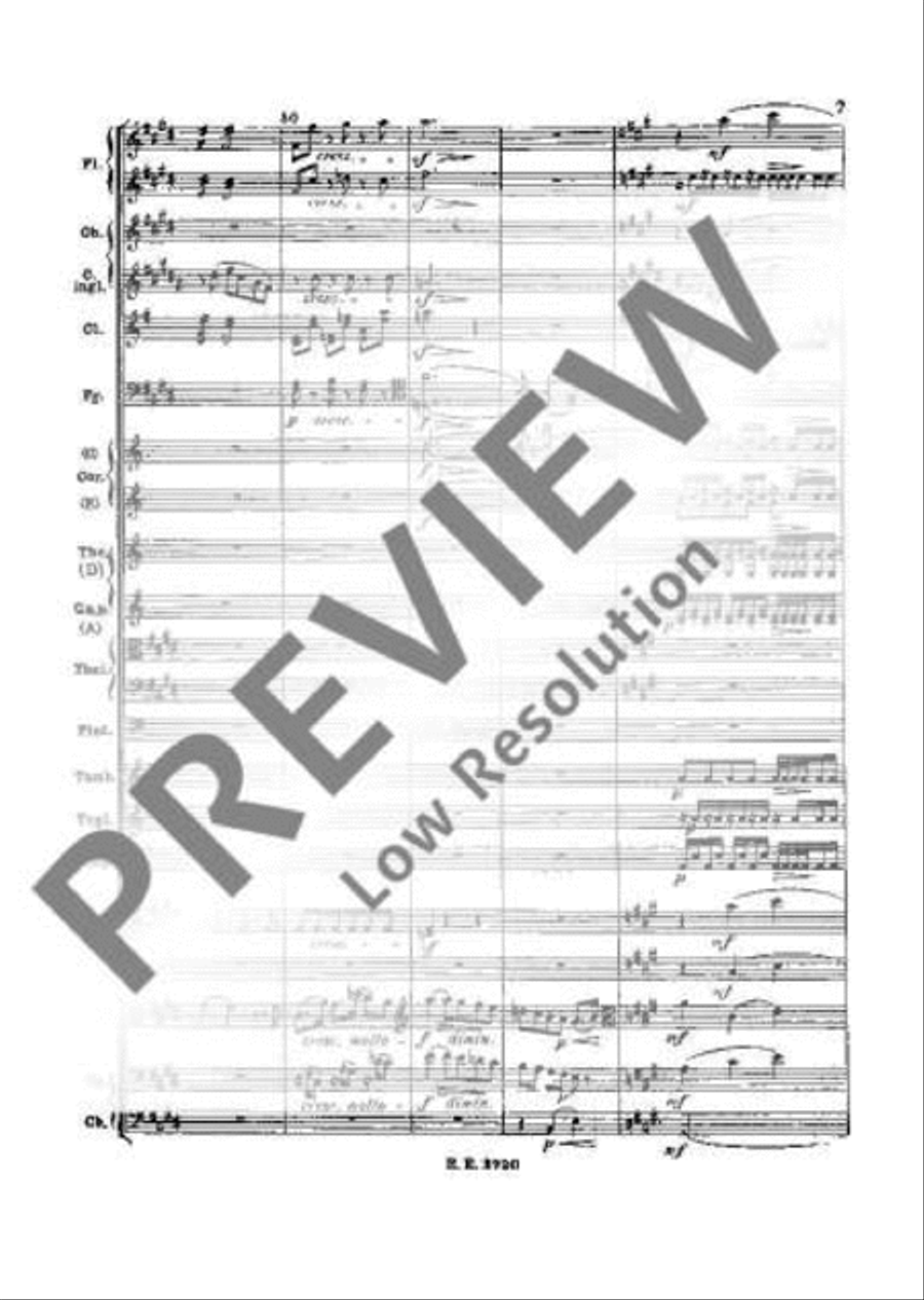 The Roman Carnival Orchestra scores gallery preview page 16