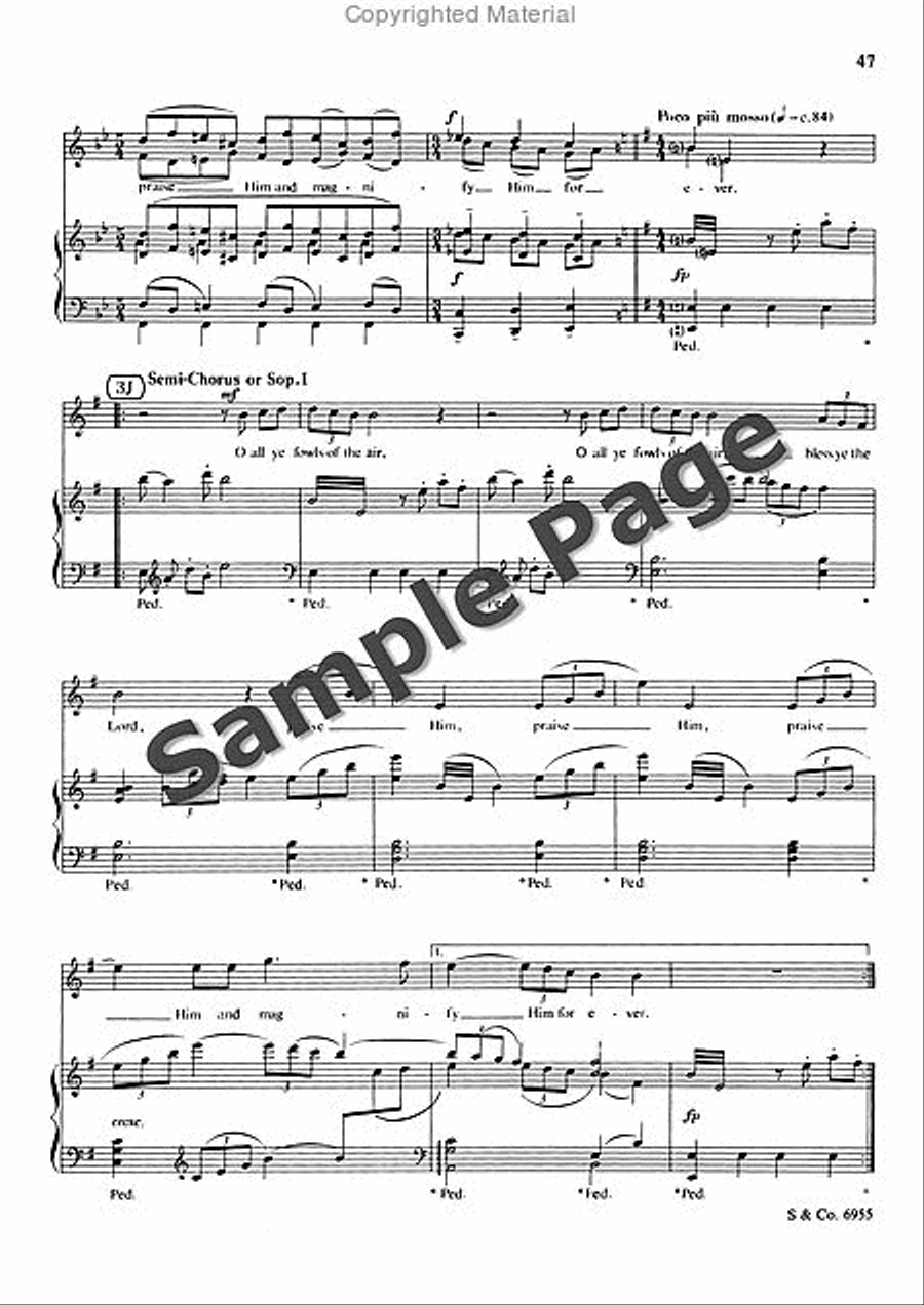 In the Beginning Voice scores gallery preview page 52