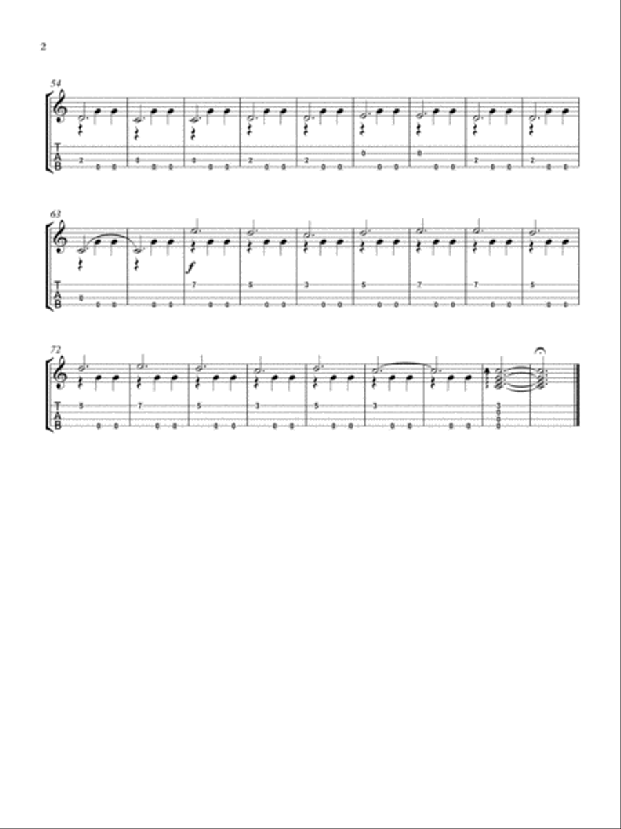 Songs without Words Ukulele scores gallery preview page 6