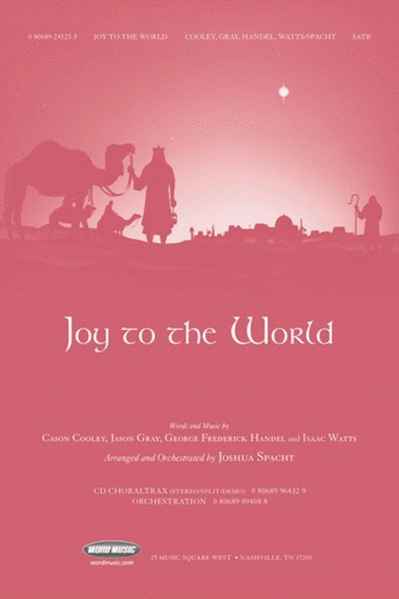 Joy To The World - CD ChoralTrax