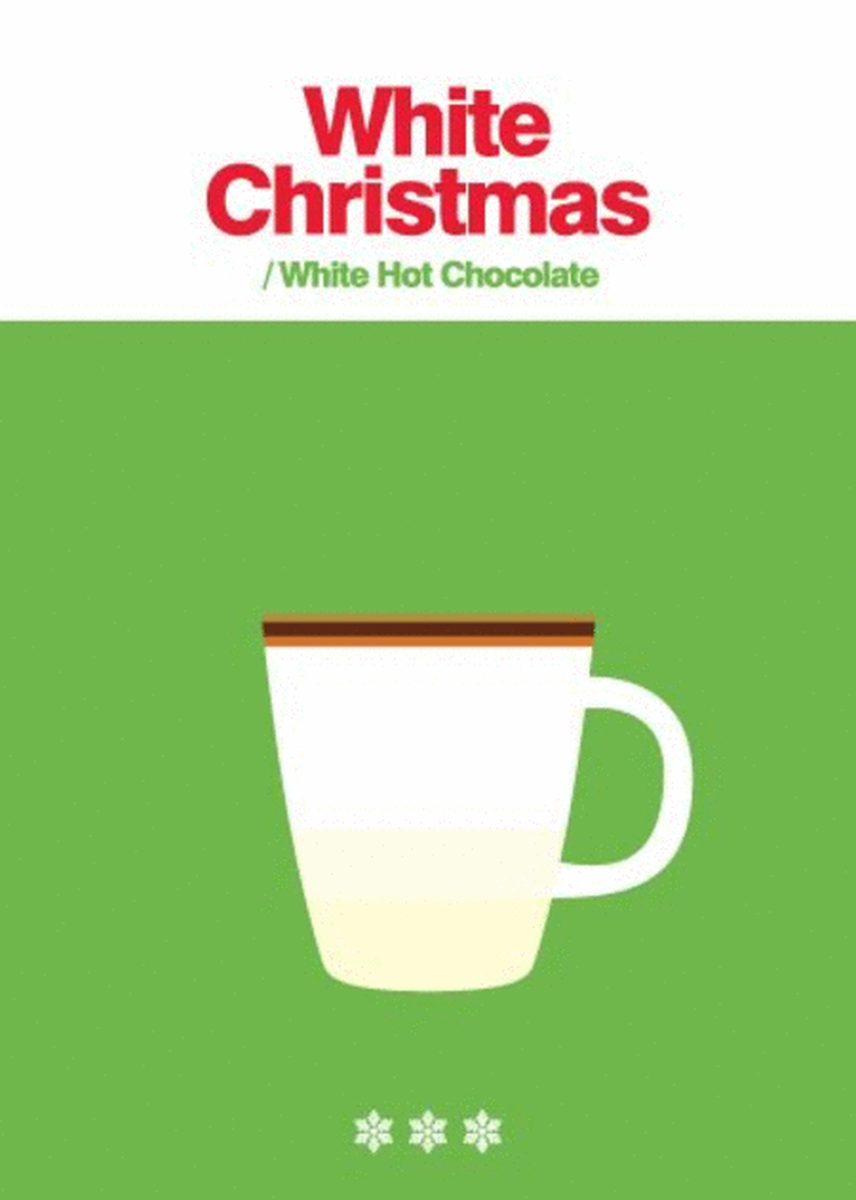 Merry Little White Hot Chocolate Card