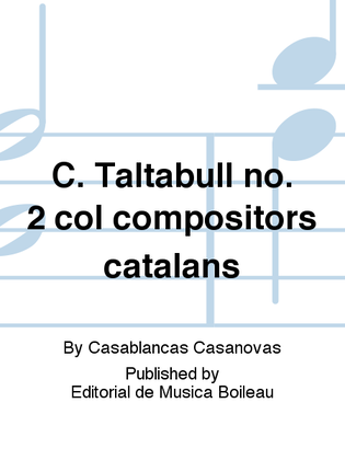 Book cover for C. Taltabull no. 2 col compositors catalans