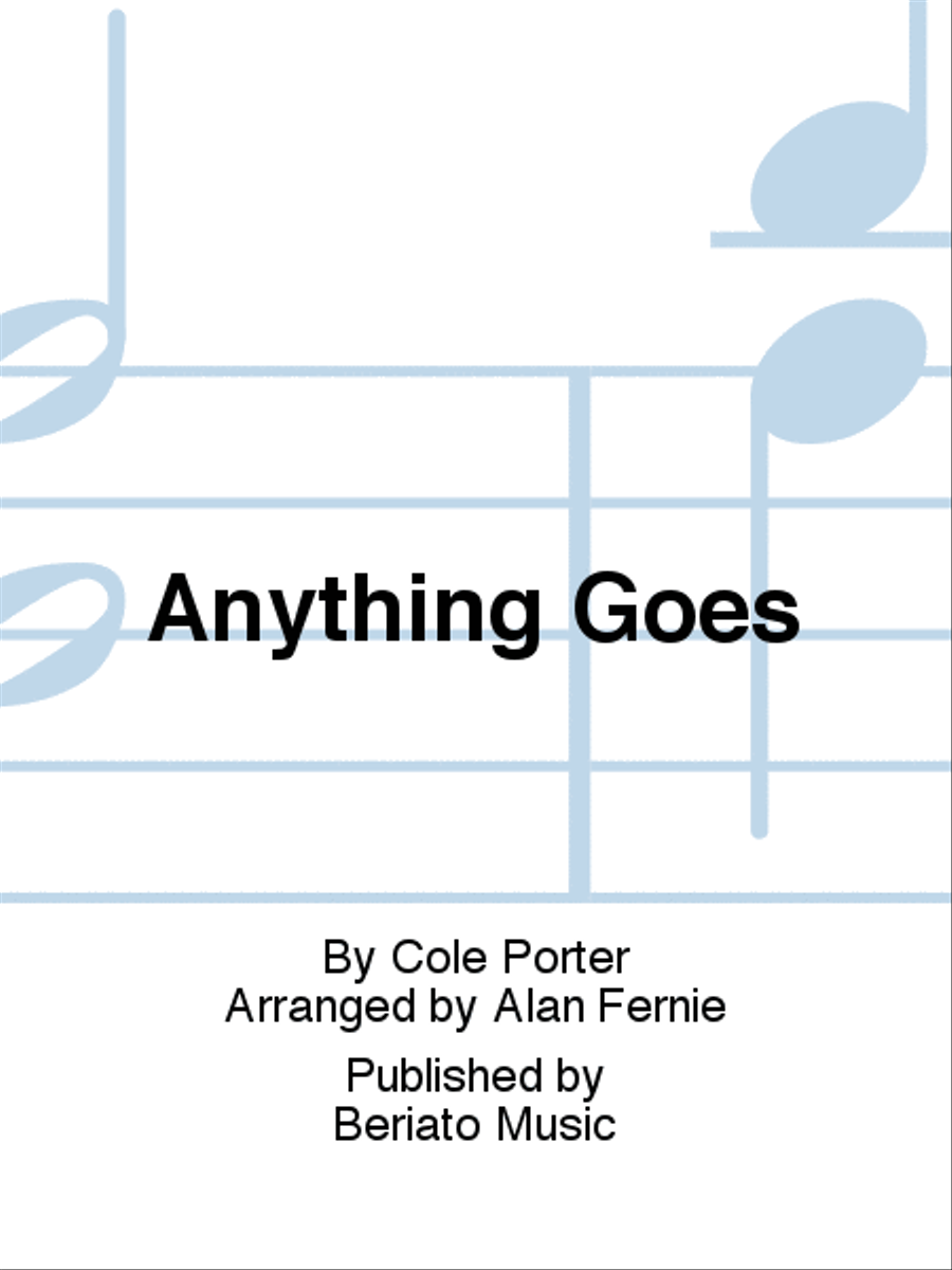 Anything Goes Brass Ensemble scores gallery preview page 1