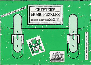 Book cover for ChesterAEs Music Puzzles - Set 3