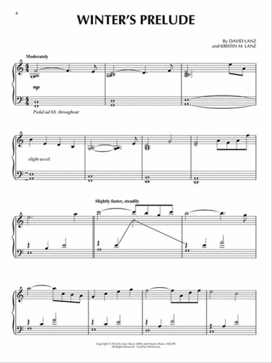 David Lanz & Kristin Amarie - Forever Christmas Piano Solo scores gallery preview page 3