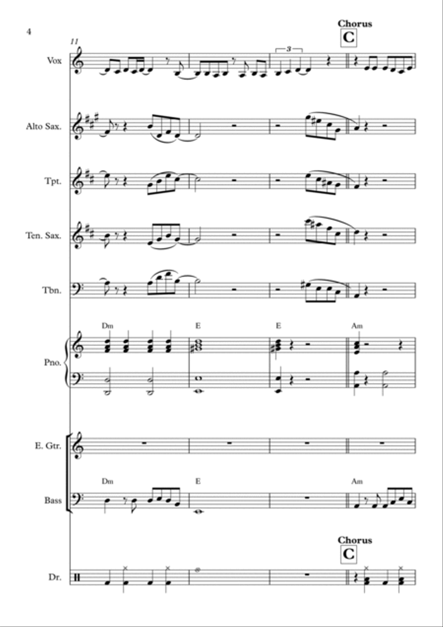 Flowers Voice scores gallery preview page 4