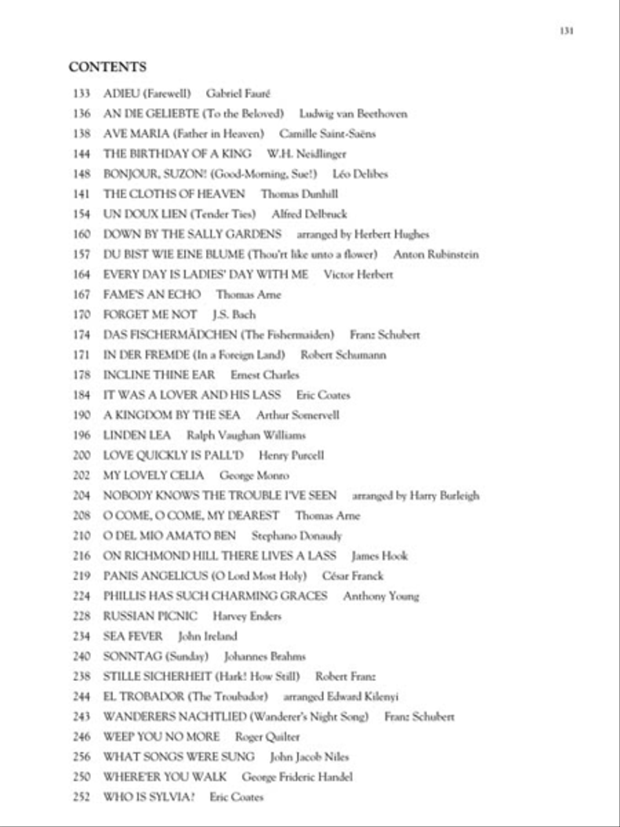 The First Book of Solos Complete – Parts I, II and III Voice scores gallery preview page 4
