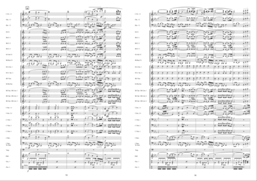 Comme d'Habitude Comme d'Habitude Concert Band scores gallery preview page 8