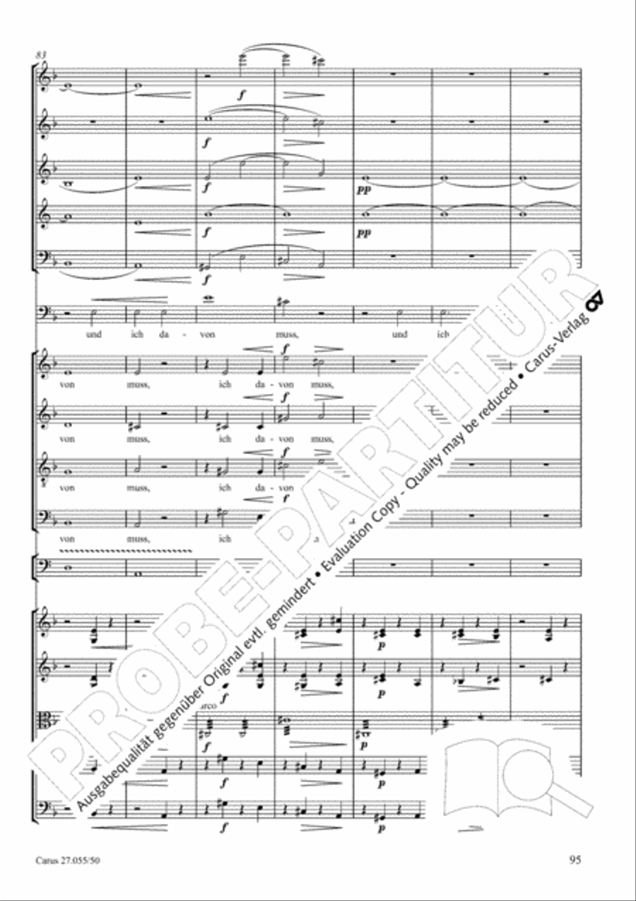 Ein Deutsches Requiem (German Requiem) 4-Part scores gallery preview page 102