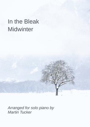 In the bleak midwinter (Darke): for solo piano