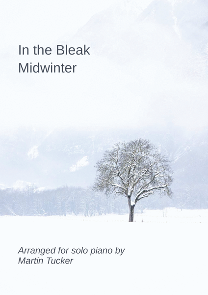 In the bleak midwinter (Darke): for solo piano image number null