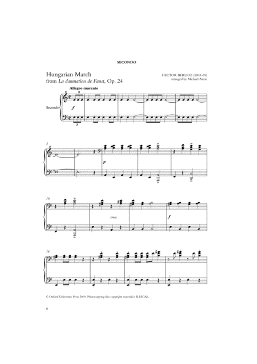 Piano Duets: Romantic Composers Piano Duet scores gallery preview page 2
