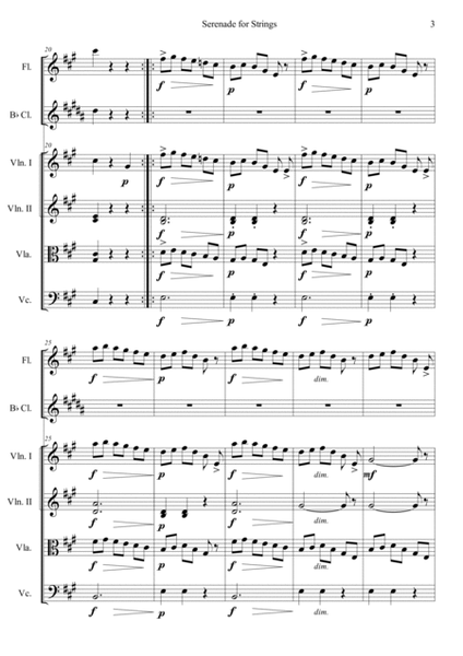 Serenade for Strings in E Major Op.22, II image number null