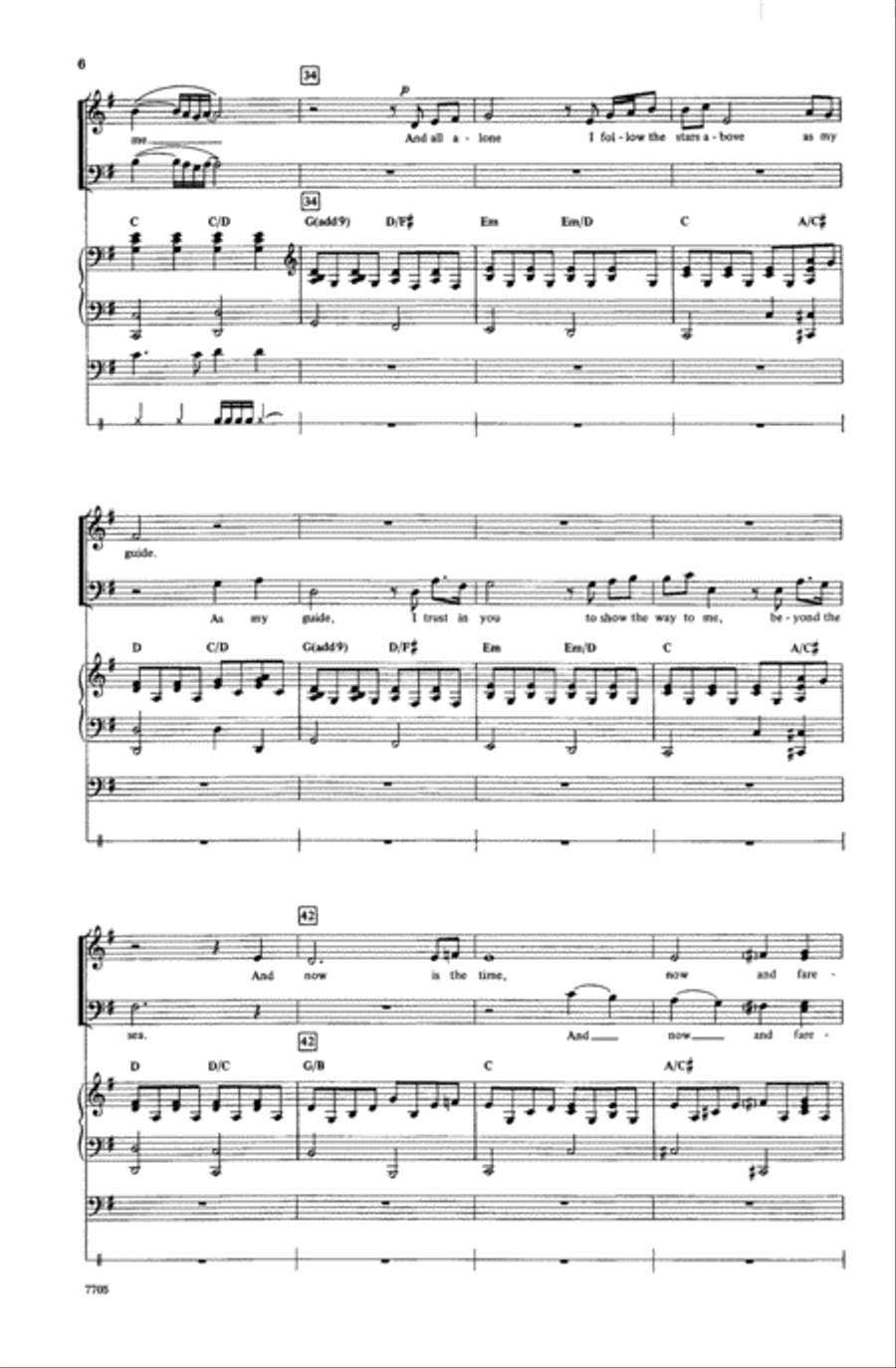 Like an Eagle Choir scores gallery preview page 4