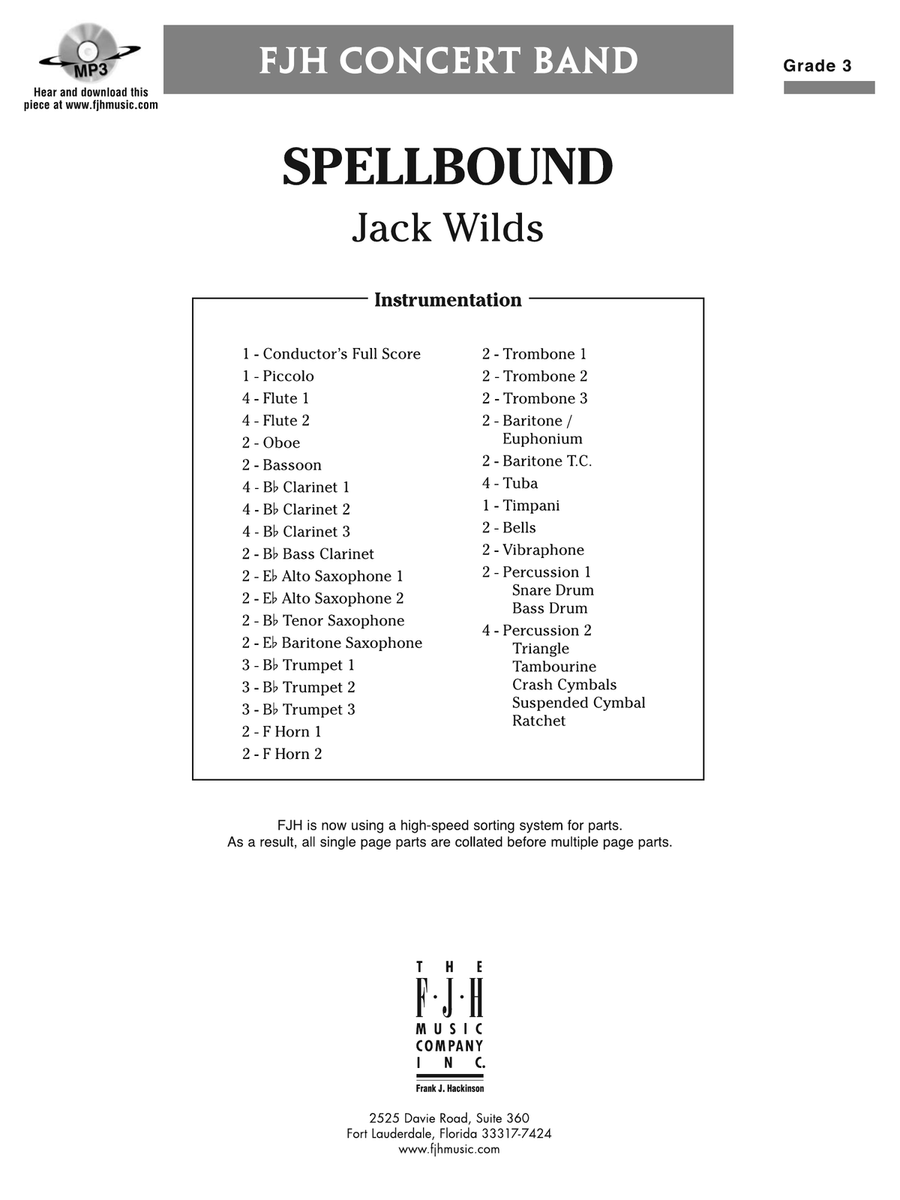 Spellbound: Score