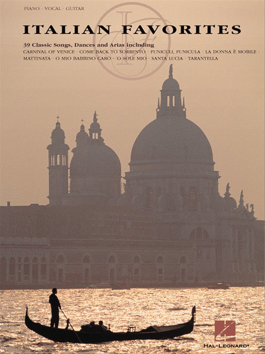 Italian Favorites Italian Favorites Piano, Vocal, Guitar scores gallery preview page 1