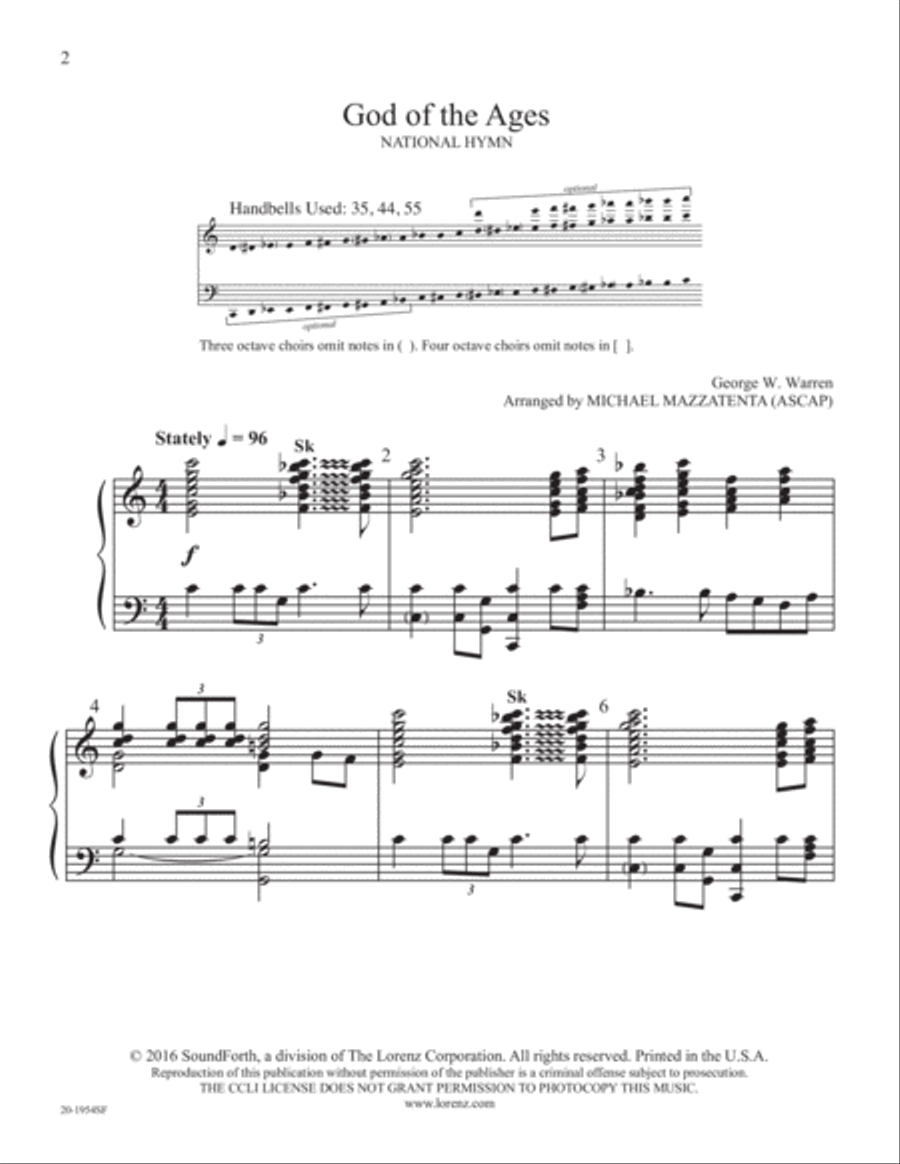 God of the Ages 5-Octaves scores gallery preview page 2