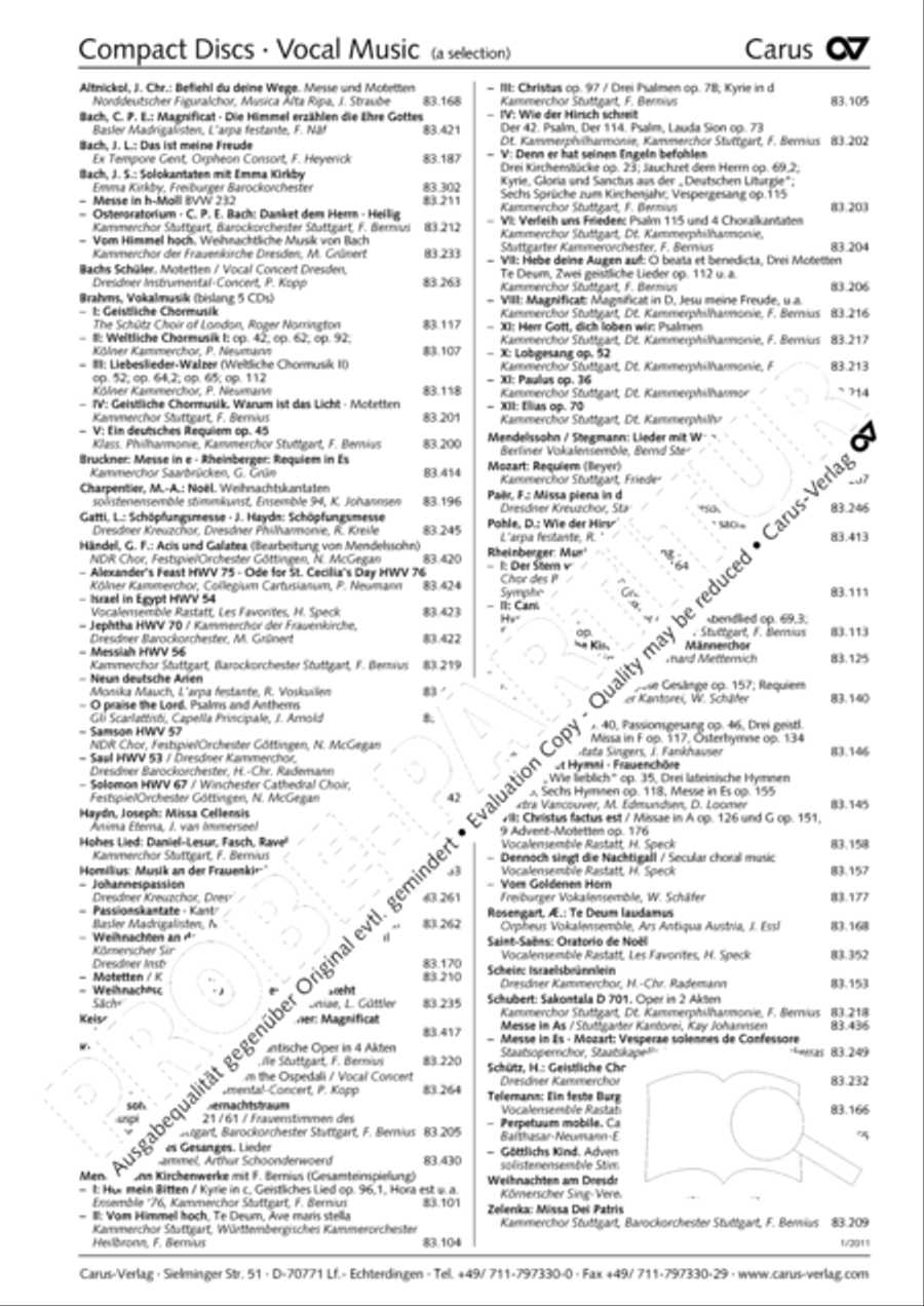 Kyrie (2 Fassungen) Choir scores gallery preview page 9