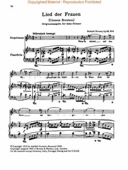 The Brentano Songs, Op. 68