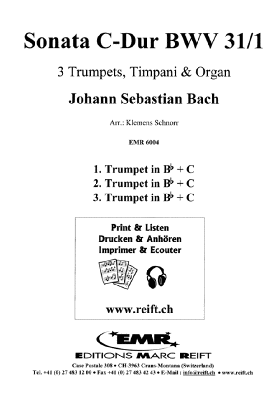 Sonata F Major Trumpet scores gallery preview page 2