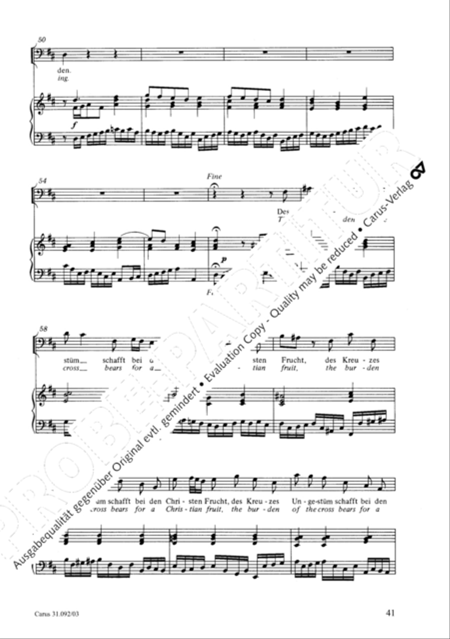 My spirit does in God abide 4-Part scores gallery preview page 42
