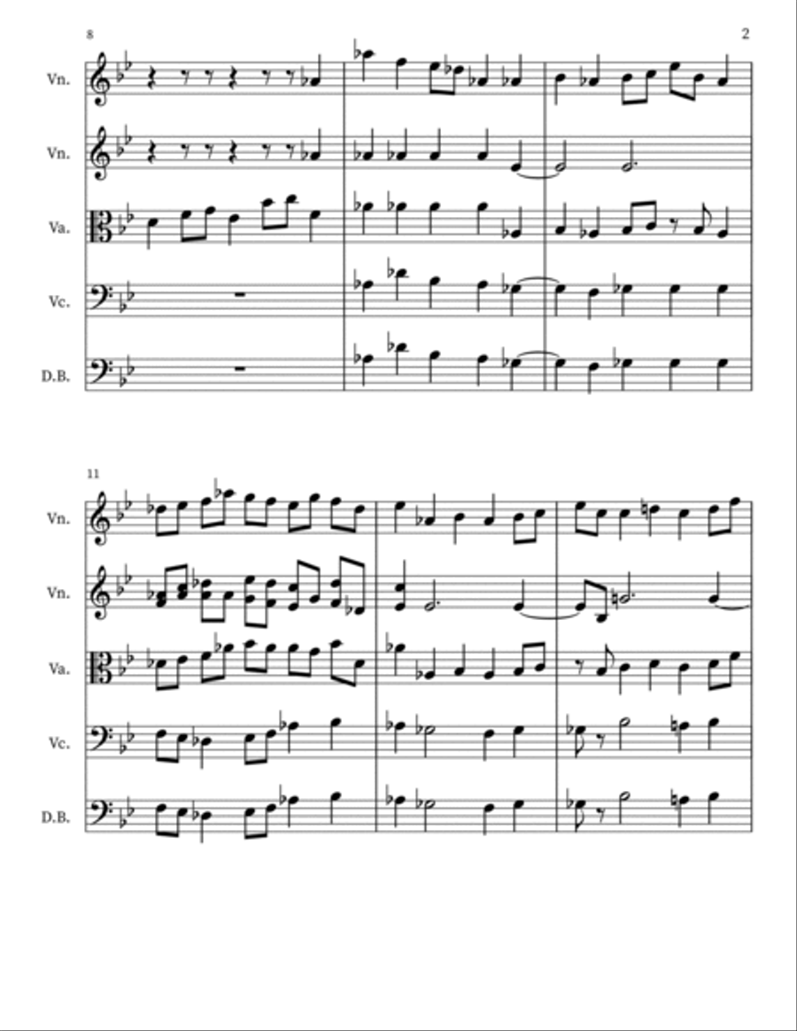 Pictures At An Exhibition Orchestra scores gallery preview page 2