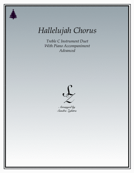 Hallelujah Chorus (treble C instrument duet) image number null