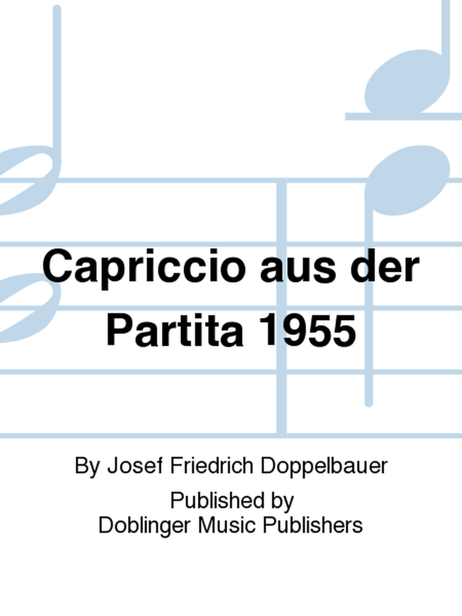 Capriccio aus der Partita 1955