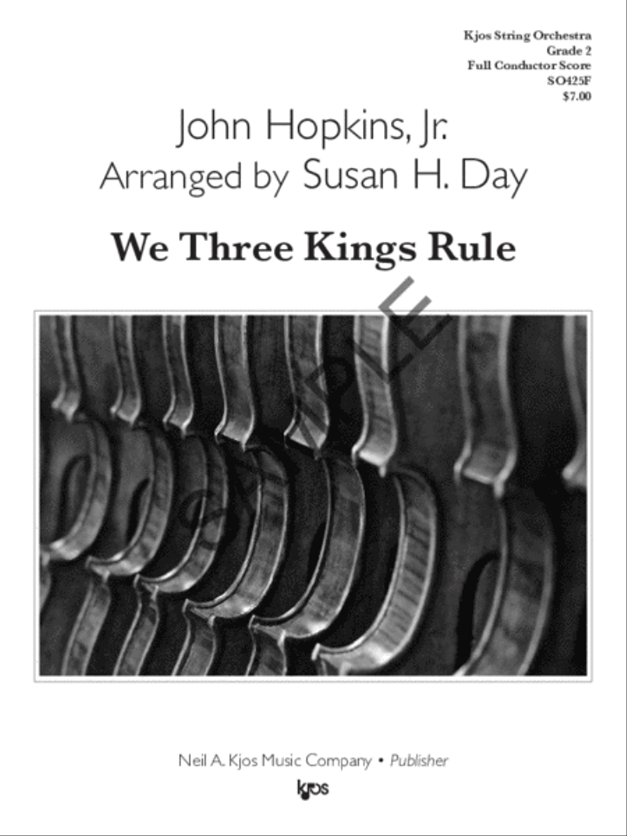 We Three Kings Rule - Score String Orchestra scores gallery preview page 2