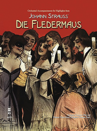 Book cover for Johann Strauss - Highlights from Die Fledermaus