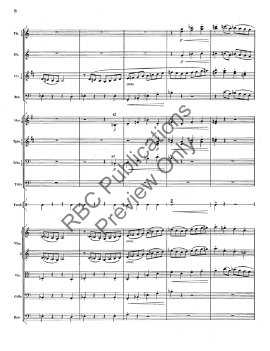 Kabalevsky Suite Full Orchestra scores gallery preview page 9