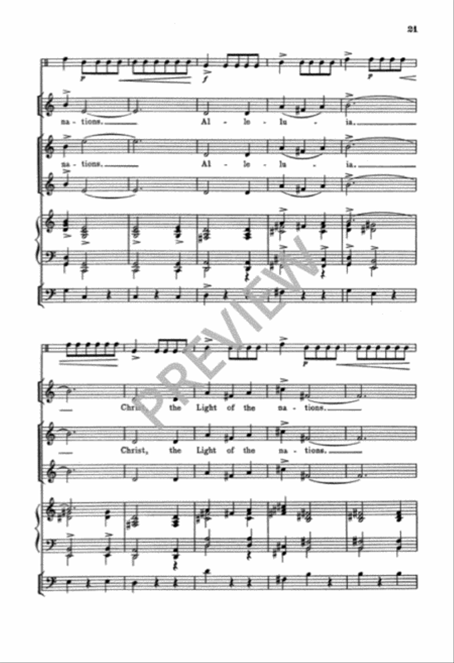Christ, the Light of the Nations 2-Part scores gallery preview page 22