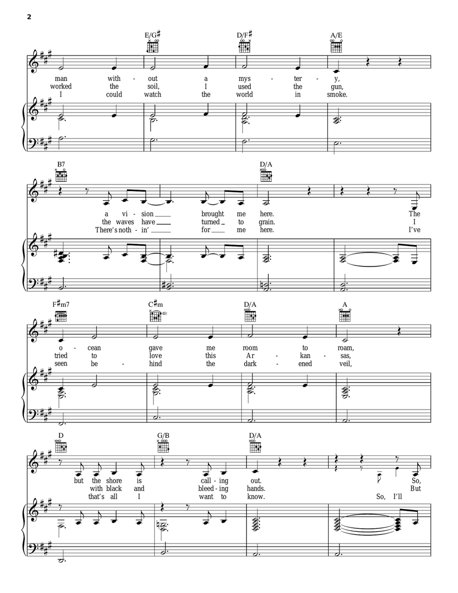 Good Intent Good Intent Piano, Vocal, Guitar scores gallery preview page 2