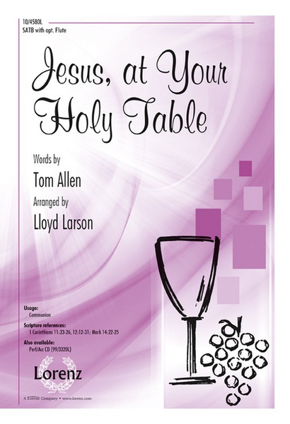 Jesus, at Your Holy Table image number null