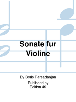 Sonate fur Violine