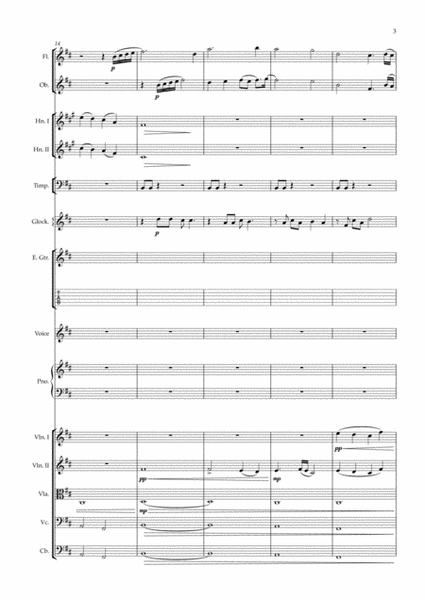 Hello - Evanescence - Orchestral score and parts image number null