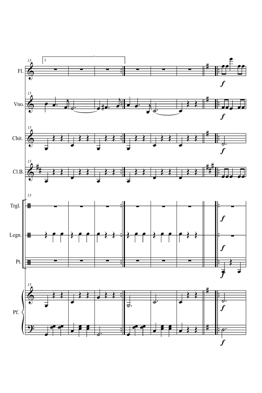 Wiener Blut (Sangue Viennese) Large Ensemble scores gallery preview page 3
