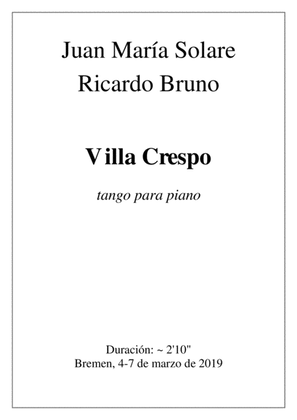 Villa Crespo [solo piano]