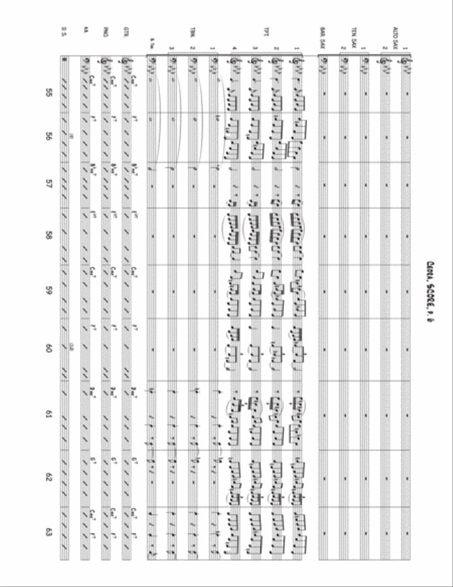 Ceora Jazz Ensemble scores gallery preview page 6