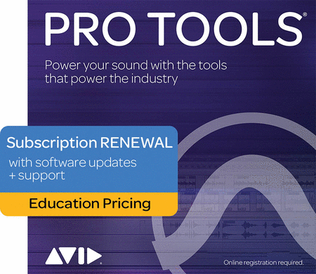 Pro Tools - 1-Year Subscription Renewal